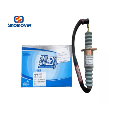 Original WEICHAI piezas de repuesto del motor apagado Fuel Stop Solenoide válvula 612600080681 apagado válvula electromagnética
