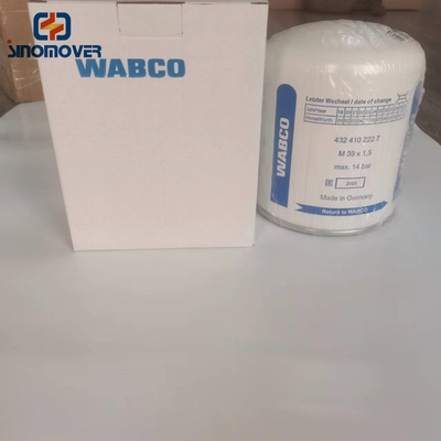 WABCO Truck Parts 4324102227 Usar secador de aire para HOWO Shacman piezas originales