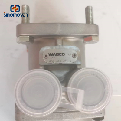 WABCO piezas originales piezas de repuesto 4613152670 uso de válvula de freno de pie para HOWO SHACMAN FAW DAF MAN camión