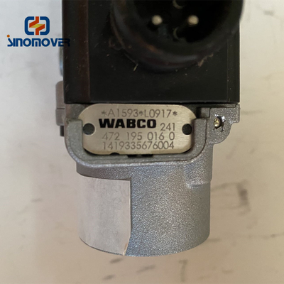 WABCO piezas originales piezas de repuesto 4721950160 ABS válvula electromagnética uso para HOWO SHACMAN FAW DAF MAN camión