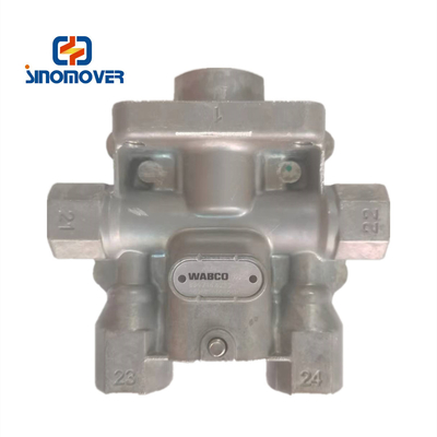 WABCO piezas de repuesto originales piezas de repuesto 9347144030 Cuatro circuitos de uso de válvula de protección para HOWO SHACMAN FAW DAF MAN camión