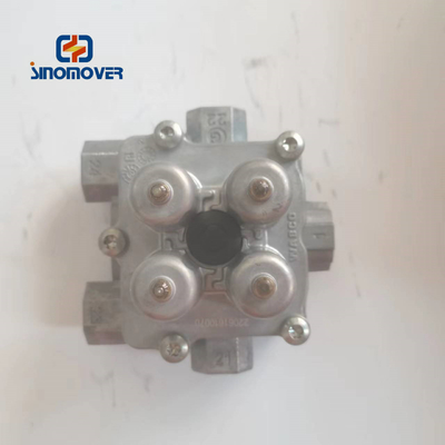 WABCO piezas de repuesto originales piezas de repuesto 9347144030 Cuatro circuitos de uso de válvula de protección para HOWO SHACMAN FAW DAF MAN camión