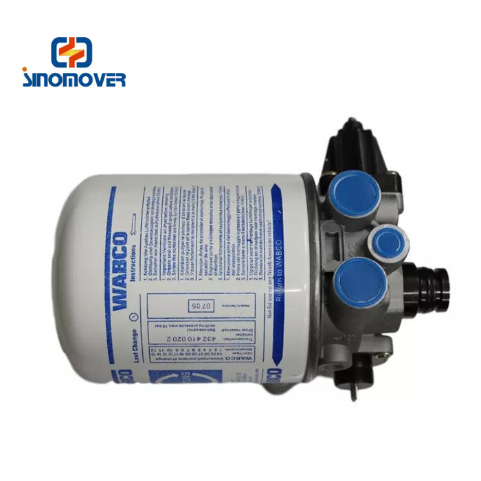 WABCO piezas originales piezas de repuesto WG9000360521/2 secador de aire uso para HOWO SHACMAN FAW DAF MAN camión